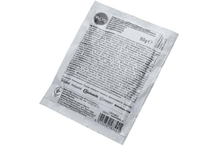 

Средство от накипи WPRO 484000008814 пакет 1 шт 50g