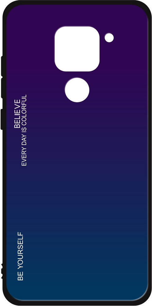 

Стеклянный Чехол Xiaomi Redmi Note 9 (Glass Case) Фиолетовый