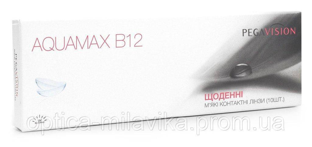 

AQUAMAX-B12 мягкие контактные линзы ежедневной замены ( 30 шт. )