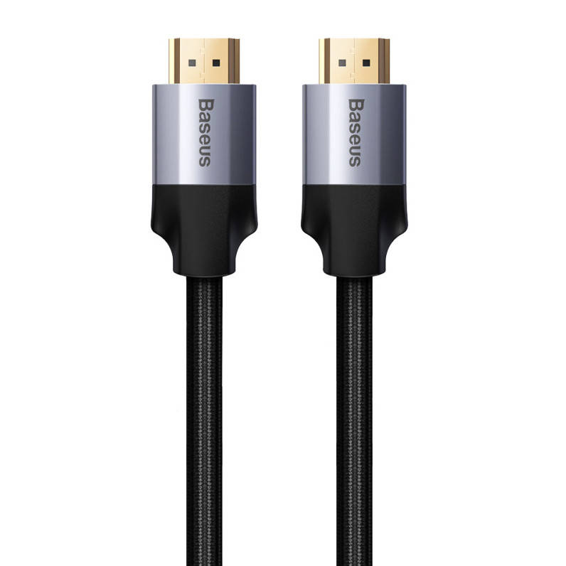

HDMI кабель Baseus 4KHD Male to 4KHD Male Adapter 3m Black (CAKSX-D0G), Черный