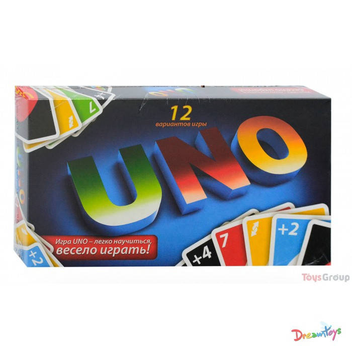 

Игра настольная "Уно" рус в кор. 27*15*3см 12шт