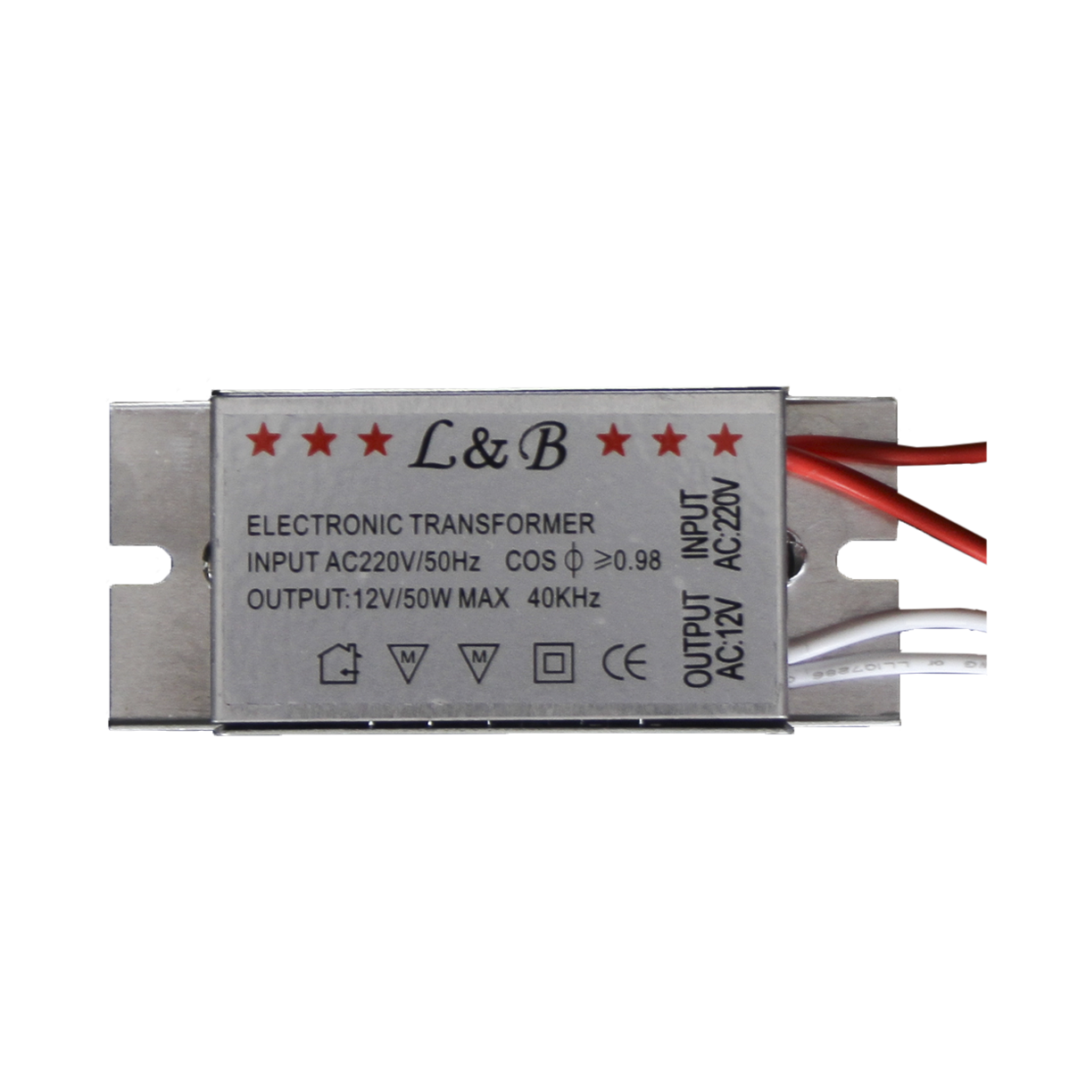 

Трансформатор 12 V/50 W L&B