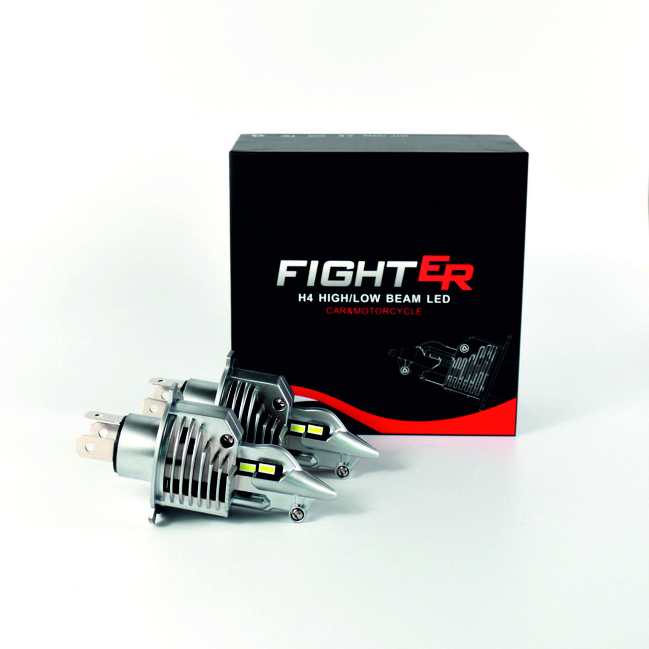 

LED лампы FIGHTER H4