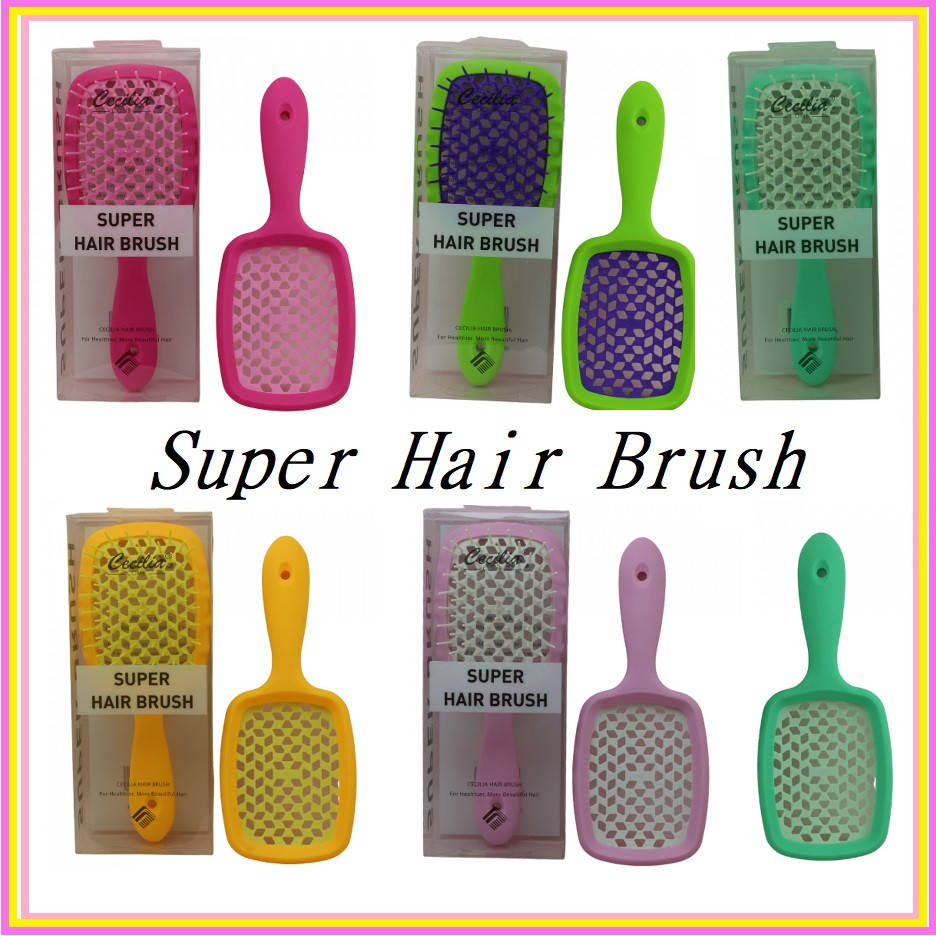 

Расческа для волос женская Super Hair Brush (матовая)