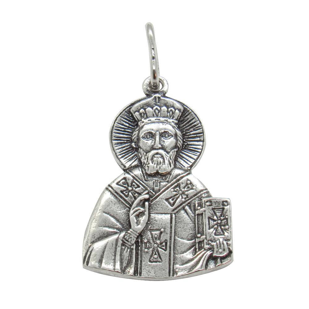 

Серебряная ладанка "Святой Николай Чудотворец 2"