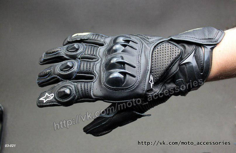 

Мото перчатки Alpinestars S1, Черный