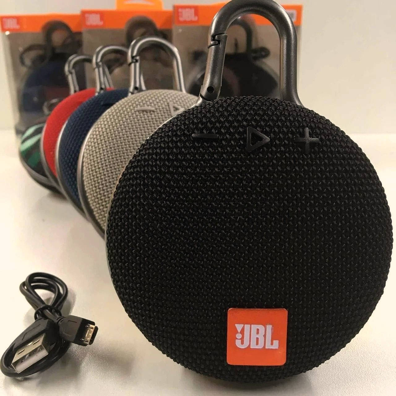 

Bluetooth портативная беспроводная колонка JBL Clip 3 с USB, Bluetooth, MicroSD и AUX
