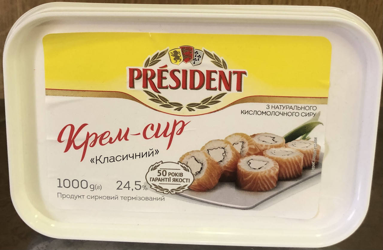 

Крем сир Prisedent