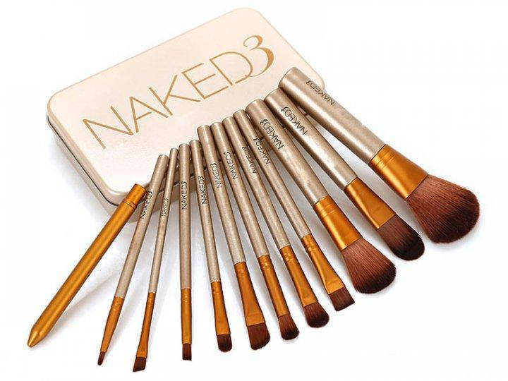 

Набор кисточек для макияжа Naked, 12 шт