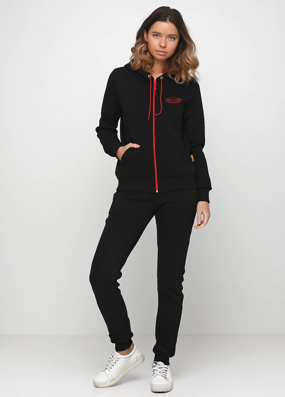 

Женские теплые штаны на флисе 0351 Черный р. XS, S, M, L, XL, XXL, XXXL (40-56) L