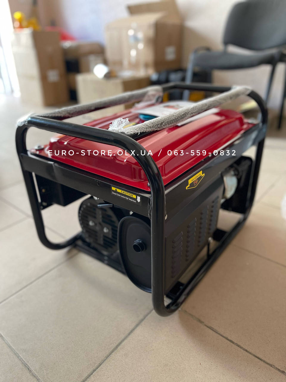 

Генератор бензиновый HONDA 6.5 КВТ EM6500CXS 6500 ватт на бензине Хонда