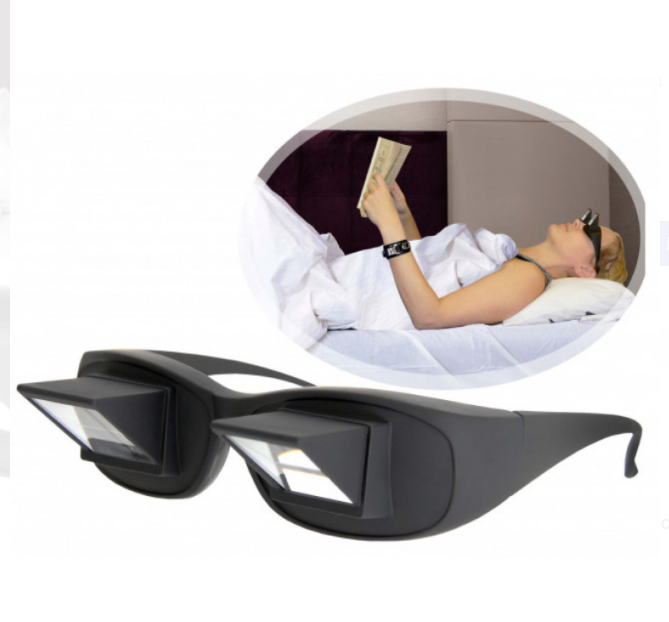 

Призматические очки для чтения лежа Lazy Readers, Черный