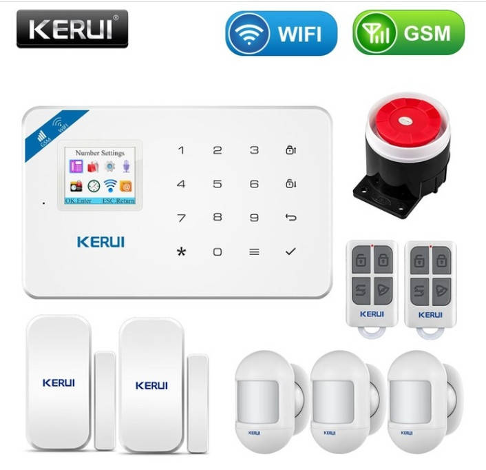 

Комплект беспроводной gsm сигнализации Kerui W18 (комплект 15)