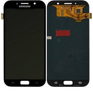 

Дисплей (экран) для Samsung A720F Galaxy A7 2017 с тачскрином/ сенсором (модуль), черный, Black Sky, TFT