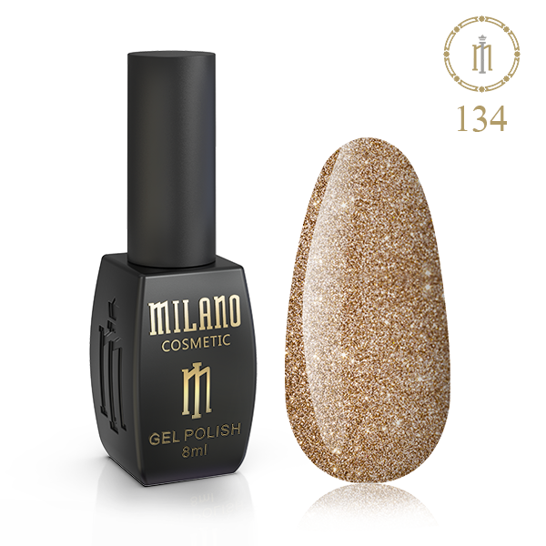 

Гель лак для ногтей Милано (Milano Cosmetic) 8 мл № 134