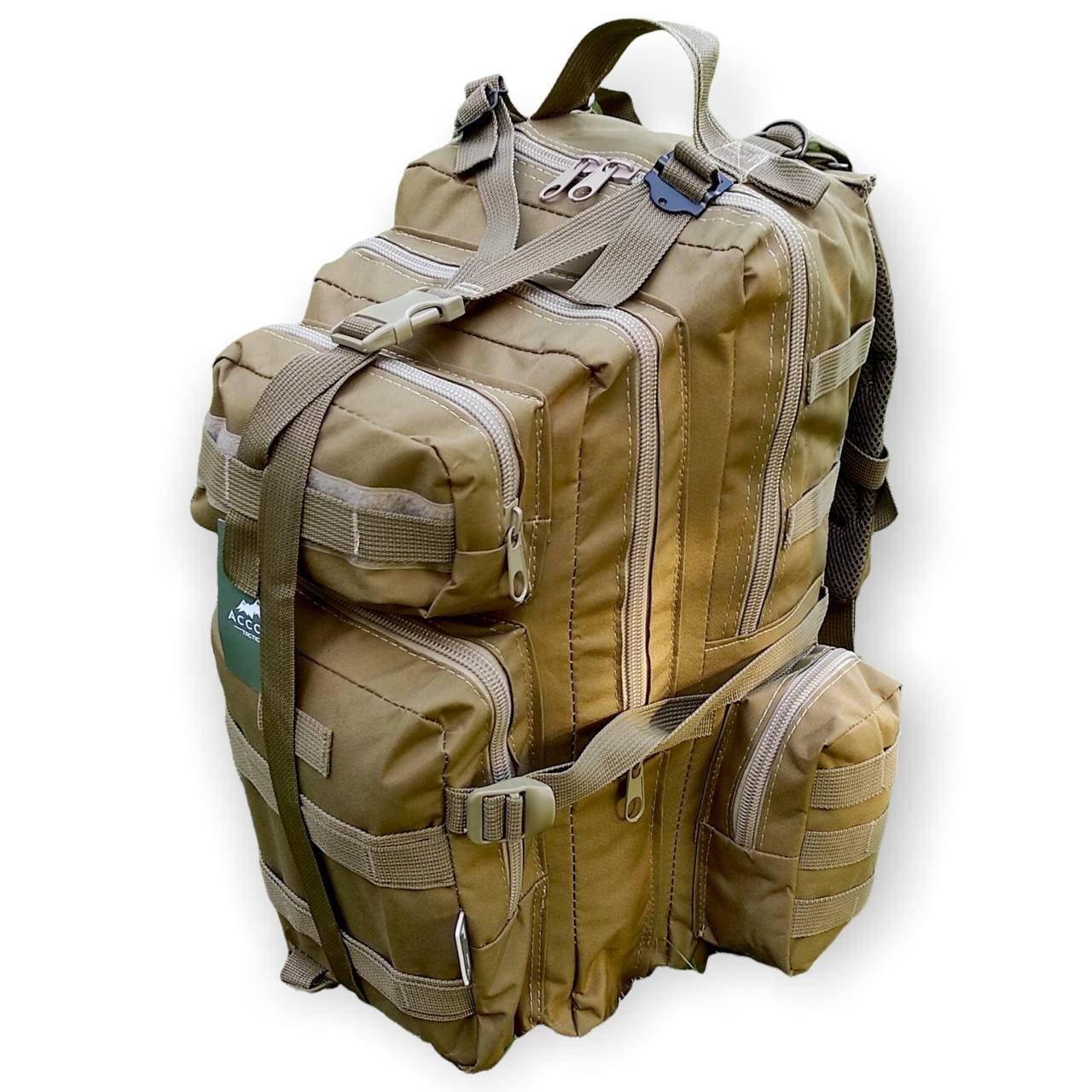

Тактичний рюкзак штурмовой зсу Койот 55л. Cordura 1000d