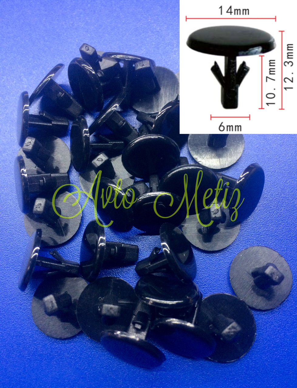 

Клипса уплотнителя капота Mazda J001-56-741