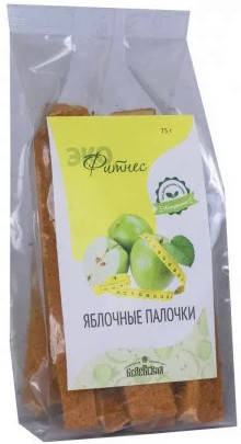 

Палочки яблочные Белёвские "Фитнес" (75 грамм)