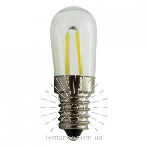 

Лампочка Lemanso св-ая 1,5W T20 E14 120LM 6500K 230V прозрачная / LM3084 для холодильника