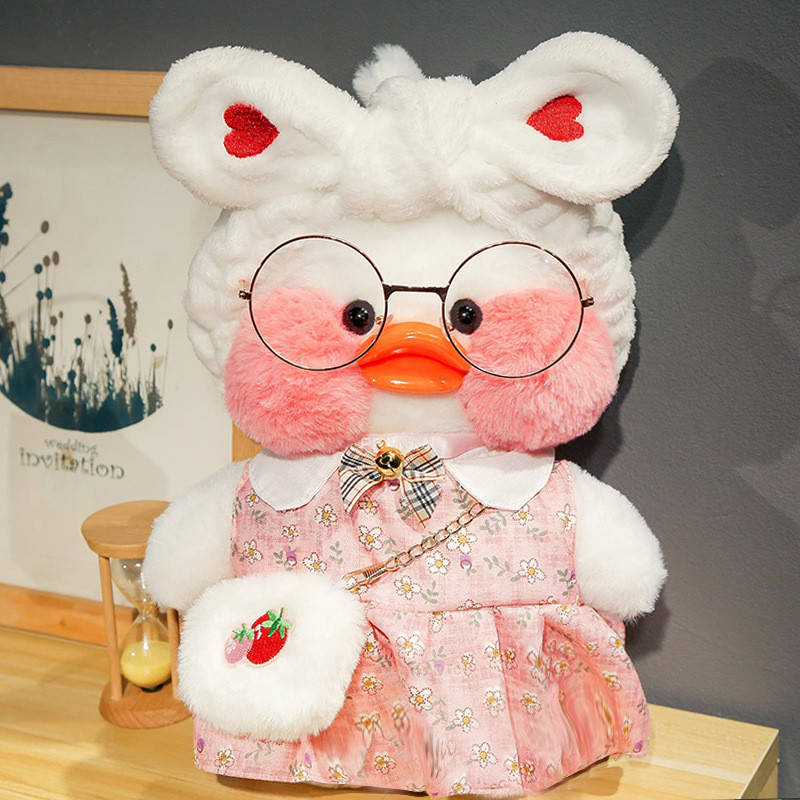 

Оригинал Уточка Лалафанфан Cafe Mimi (Lalafanfan), утка мягкая игрушка (l_10504)