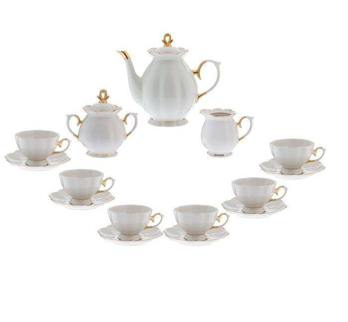 

Сервиз чайный 15 предметов Елена №1788 Классик 6С1459Ф34 Добруш