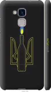 

Чехол на Huawei GT3 Коктейль Молотова "1044c-472-57593", Черный