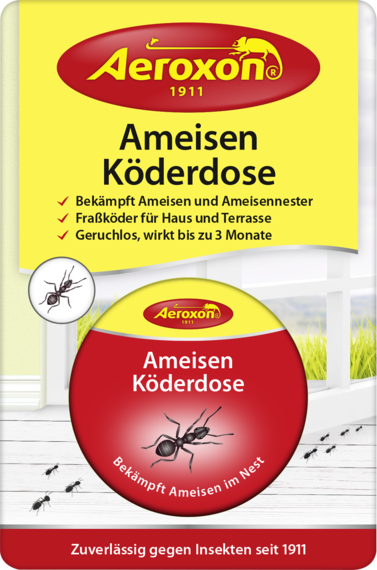 

Избавится от муравьев средство 100% Германия Aeroxon "Ameisen-Kderdose"