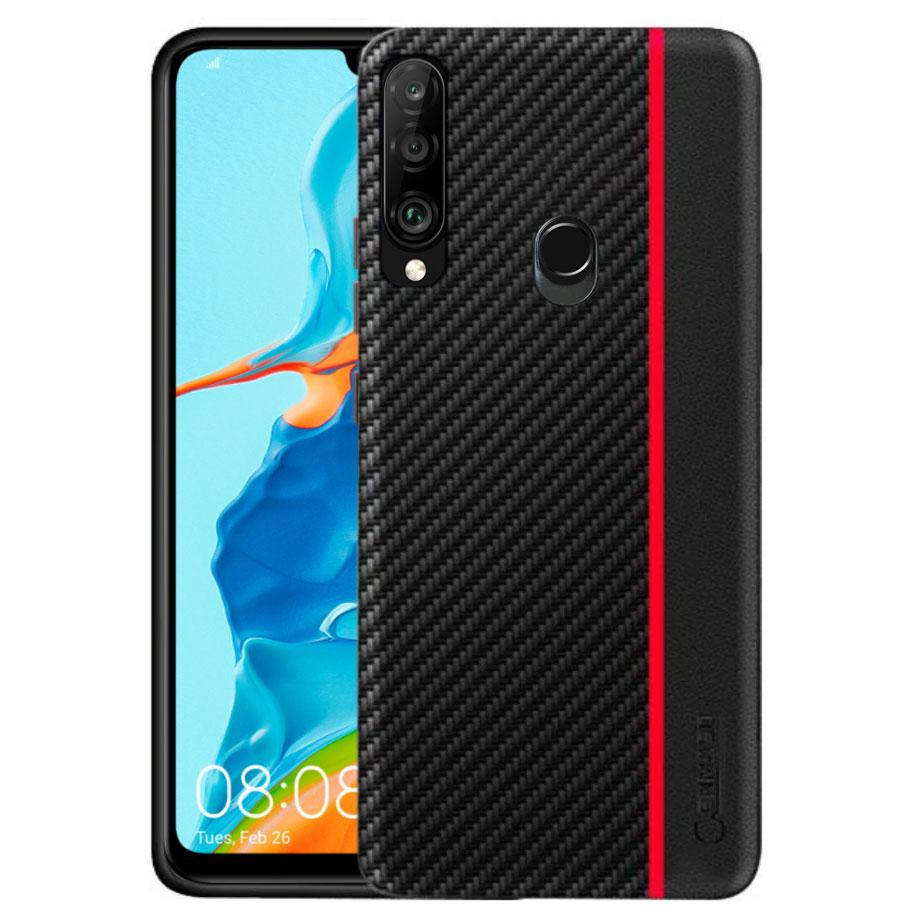 

Чехол Primo Cenmaso для телефона Huawei P30 Lite / Nova 4e - Black&Red