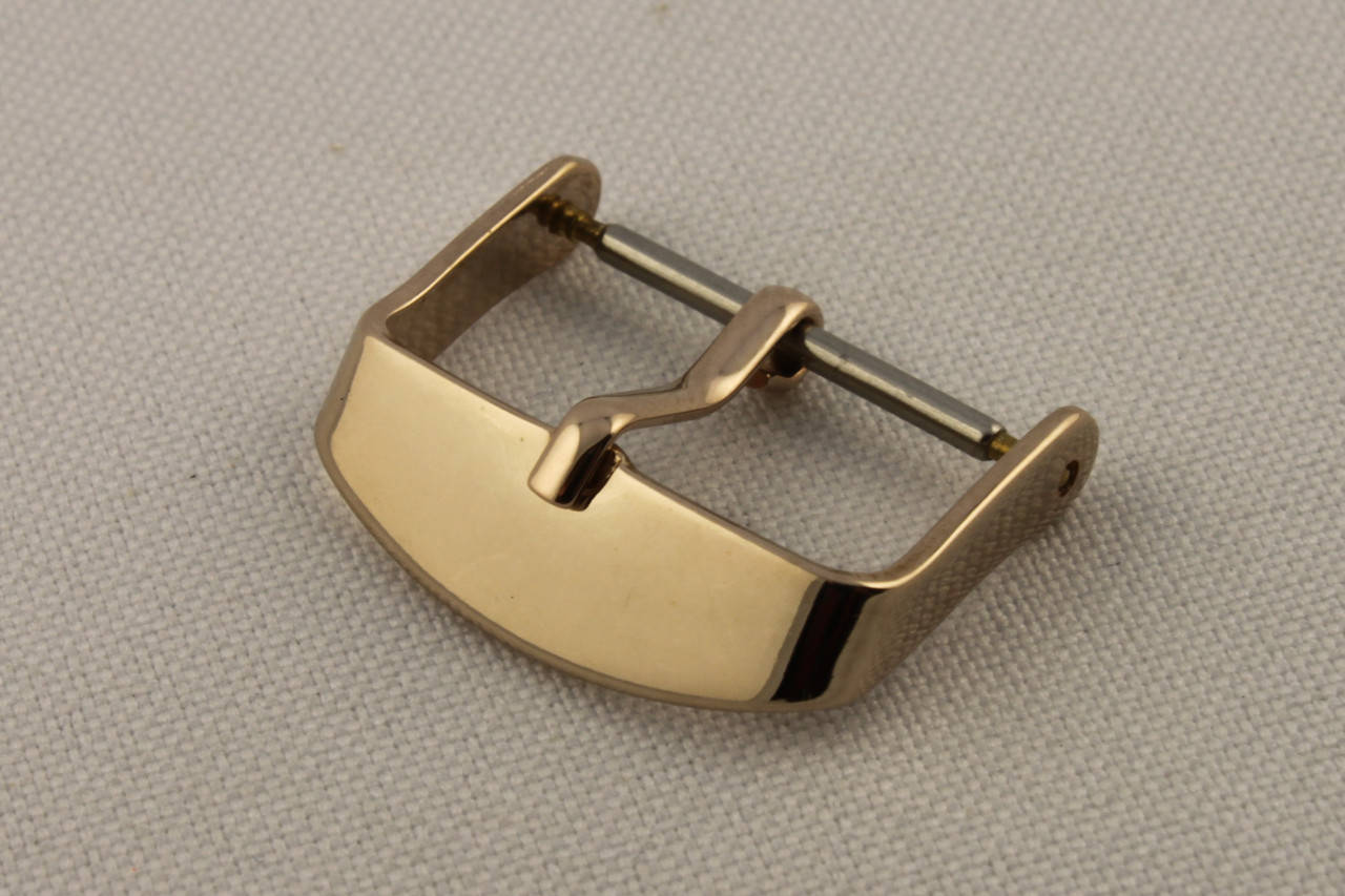 

Пряжка для ремешка часов, ширина - 20 мм, цвет - розово-золотистый, артикул СК 5677