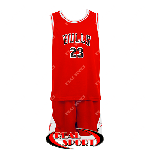 

Баскетбольная форма Чикаго Буллз Роуз №23 красная