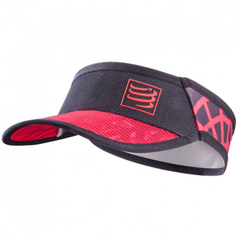 

Козырек Compressport Spiderweb UltraLight Visor V2 черно-красный, размер