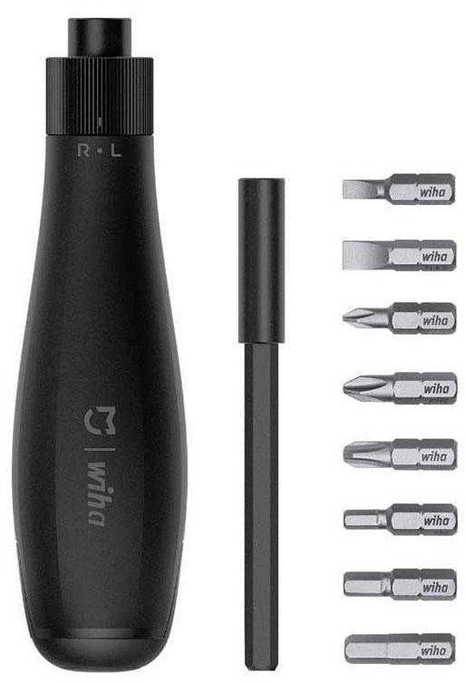 

Отвертка с комплектом бит Xiaomi MiJia Wiha 8 в 1 Ratchet Screwdriver (JLLSD01XH/DZN4004CN) [39006]