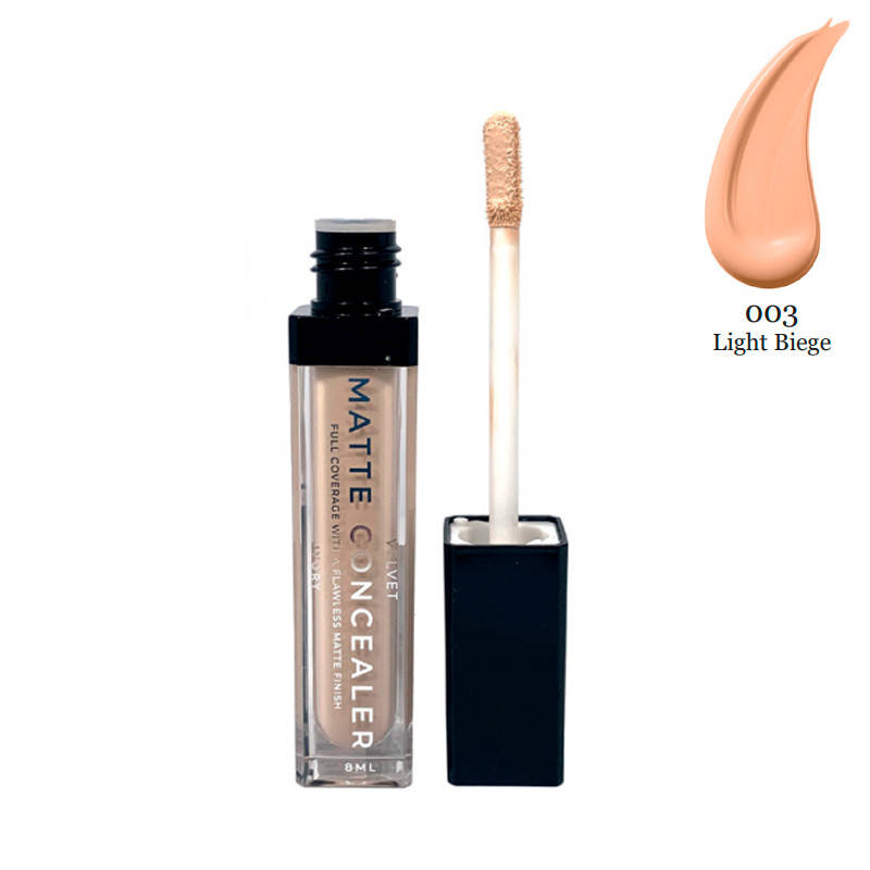 

Консилер Bogenia Matte Velvet BG620 - №3 (Light Biege)