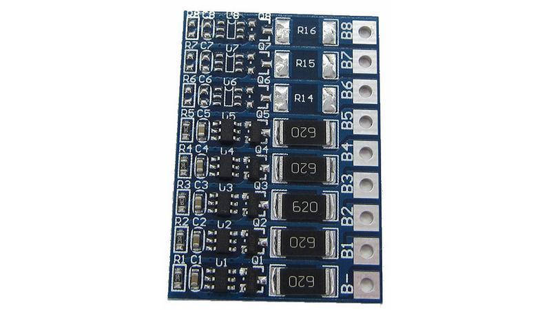 

Плата балансир для литиевых аккумуляторов Li-Ion 5S 21V 66mA (16846)