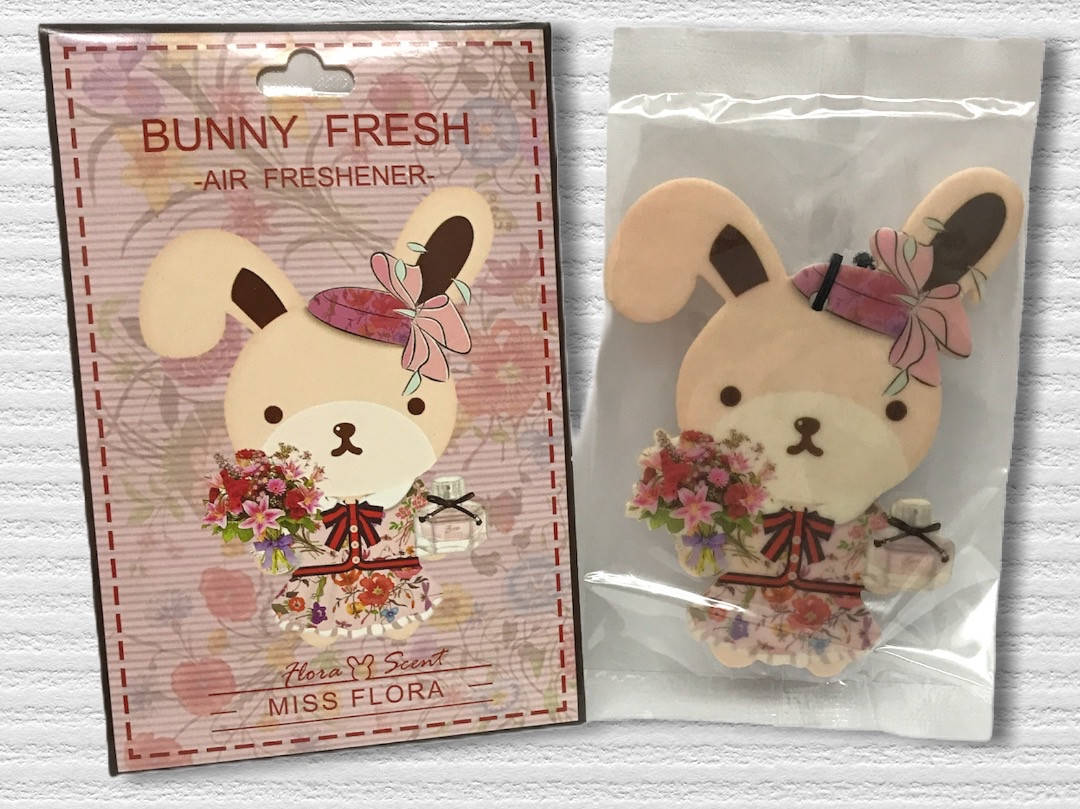 

Ароматизатор в авто / гардероб парфюмированный Bunny Fresh "Miss Flora by Gucci"