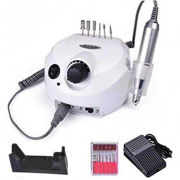 

Фрезер для маникюра Nail Drill DM-202 белый, 65 Вт