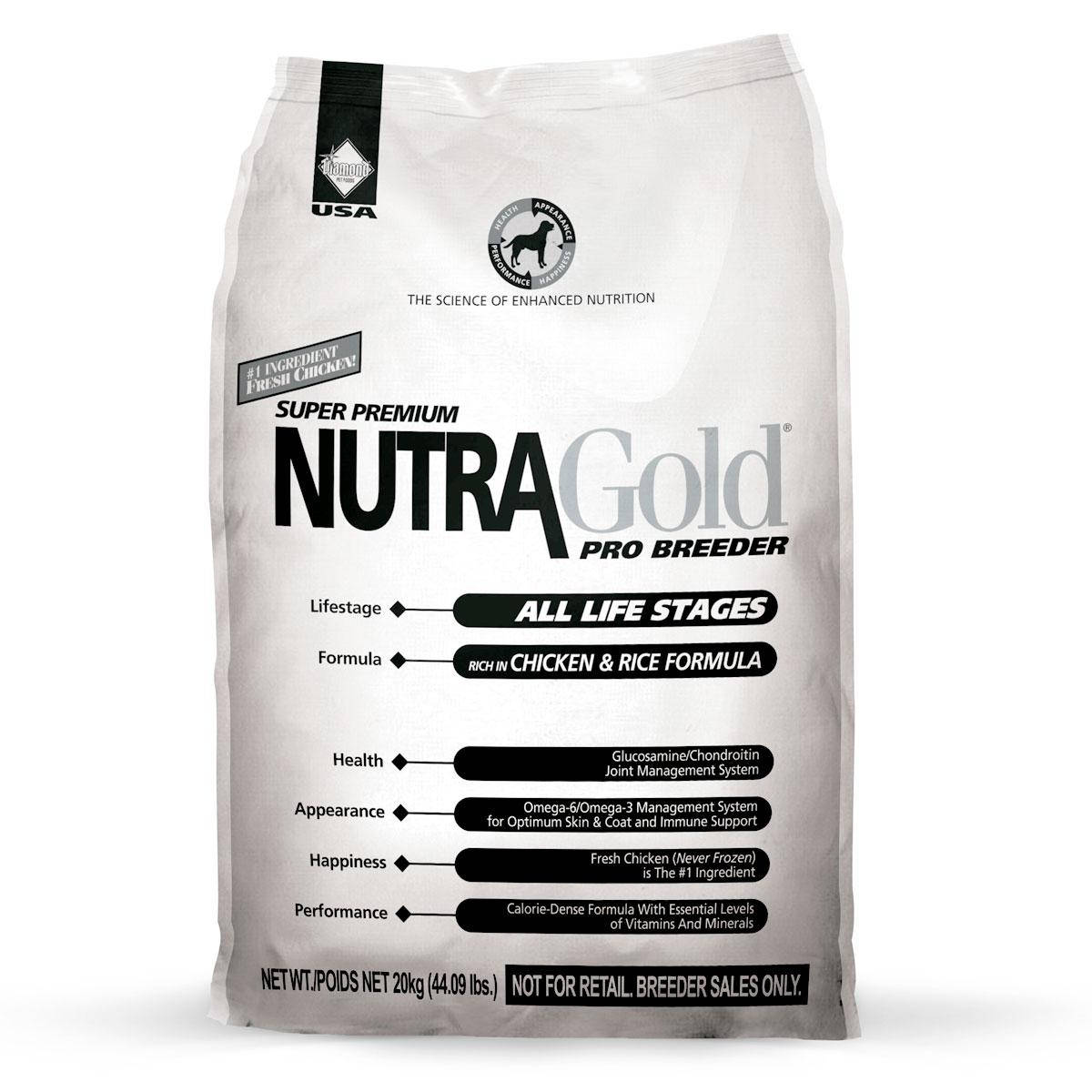 

Nutra Gold Pro Breeder корм для щенков и собак - 20 кг