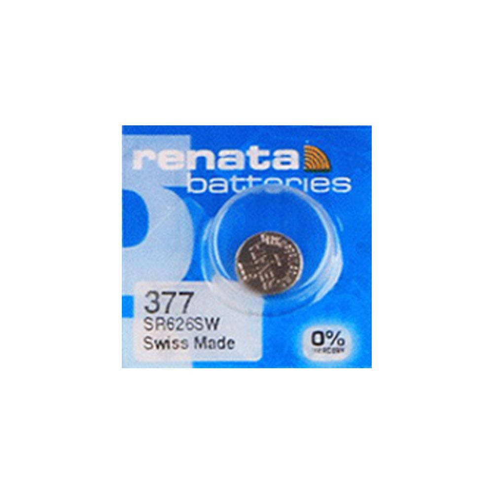 

Часовая батарейка Renata 377 / SR 626 SW / AG4 (1шт.)
