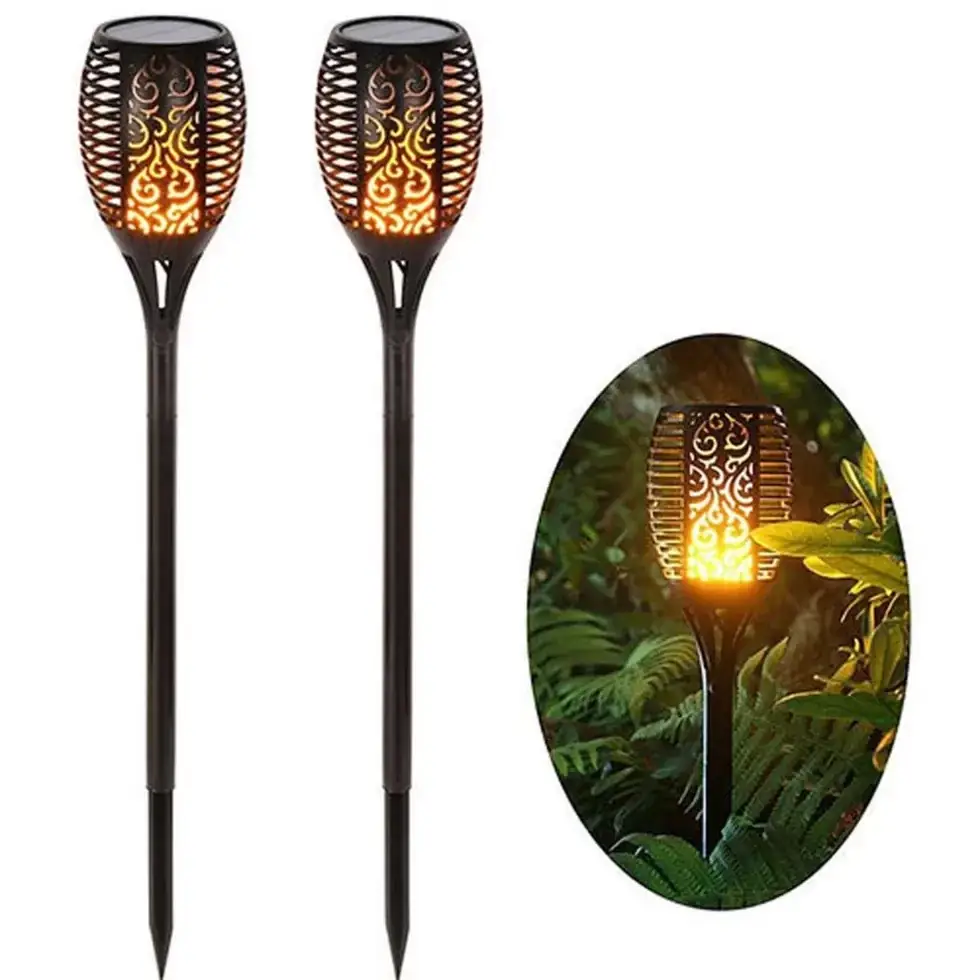 

Уличный фонарь с эффектом пламени Solar flame 52 см