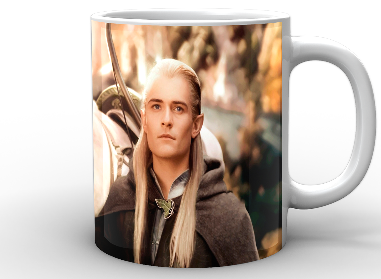 

Кружка Geek Land белая The Lord of the Rings Властелин колец эльф LR.02.018, Белый