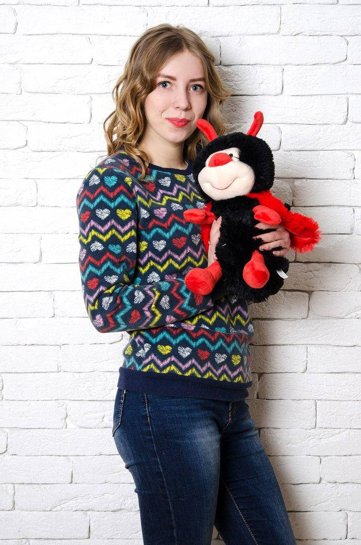 

Жук 40см, Красный