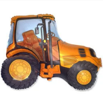 

Фольгированный шар Трактор оранжевый 73х95 см (Flexmetal)