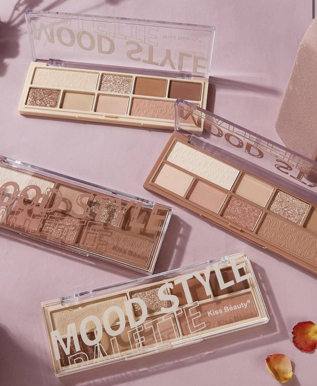 

Тени для век Mood Style Palette Kiss Beauty