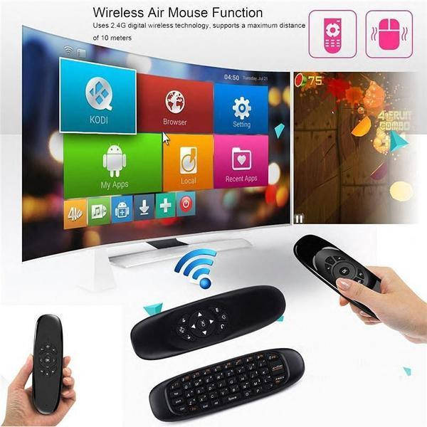 

Пульт клавиатура Air Mouse C120, Черный