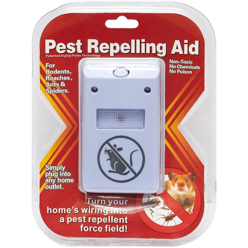 

Ультразвуковой отпугиватель вредителей PEST REPELLING AID 1818