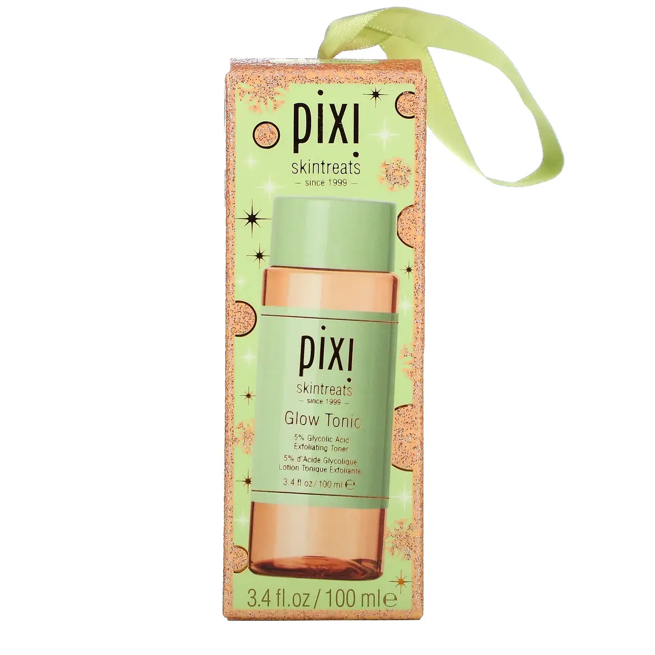 

Pixi Beauty, Glow Tonic, Exfoliating Toner, Holiday Edition, 3.4 fl oz (100 ml), Красный