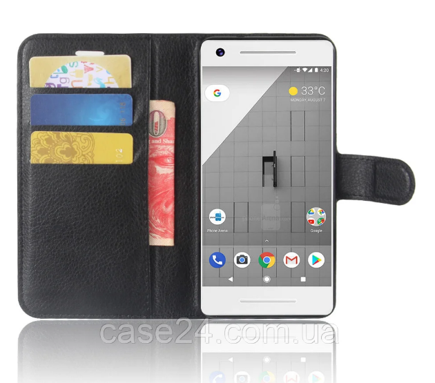 

Чехол книжка Lichee для Google Pixel 3 (9 цветов) черный