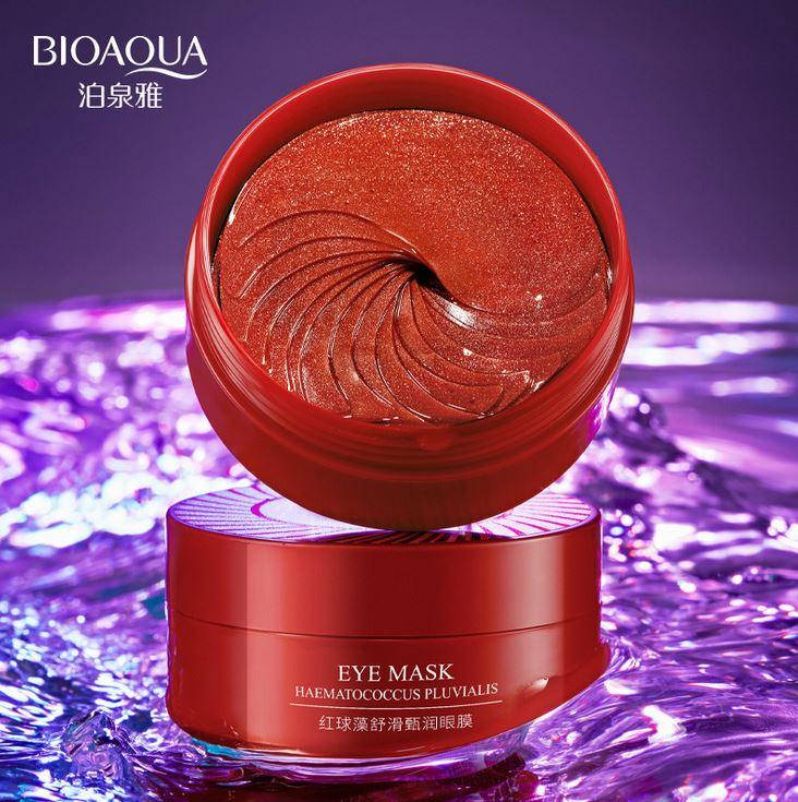 

Патчи под глаза с красными водорослями Bioaqua 60шт/30пар