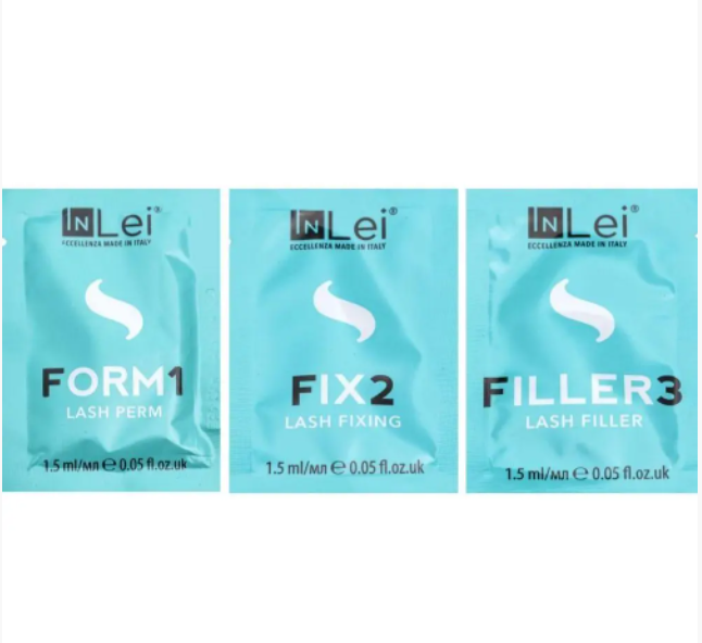 

Набор составов InLei №123 в саше 1.5 ml для ламинирования ресниц