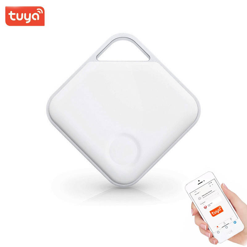 

Антипотеряшка маячок | Bluetooth брелок для поиска ключей и вещей USmart T-Finder, с поддержкой Tuya, Белый